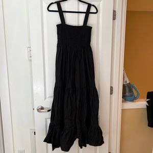 NWT Zara Black Maxi Dress